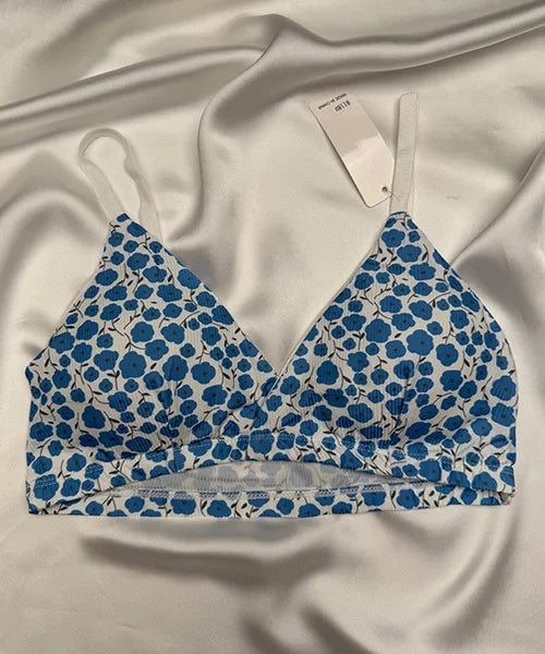 BRA SET FLOWERS - 8118