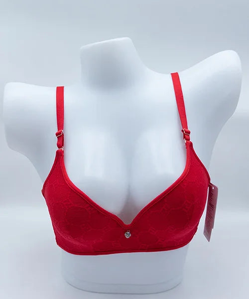 Foam Bra Simple Lace - 6802