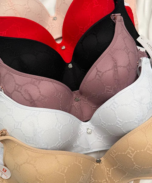 Foam Bra Simple Lace - 6802