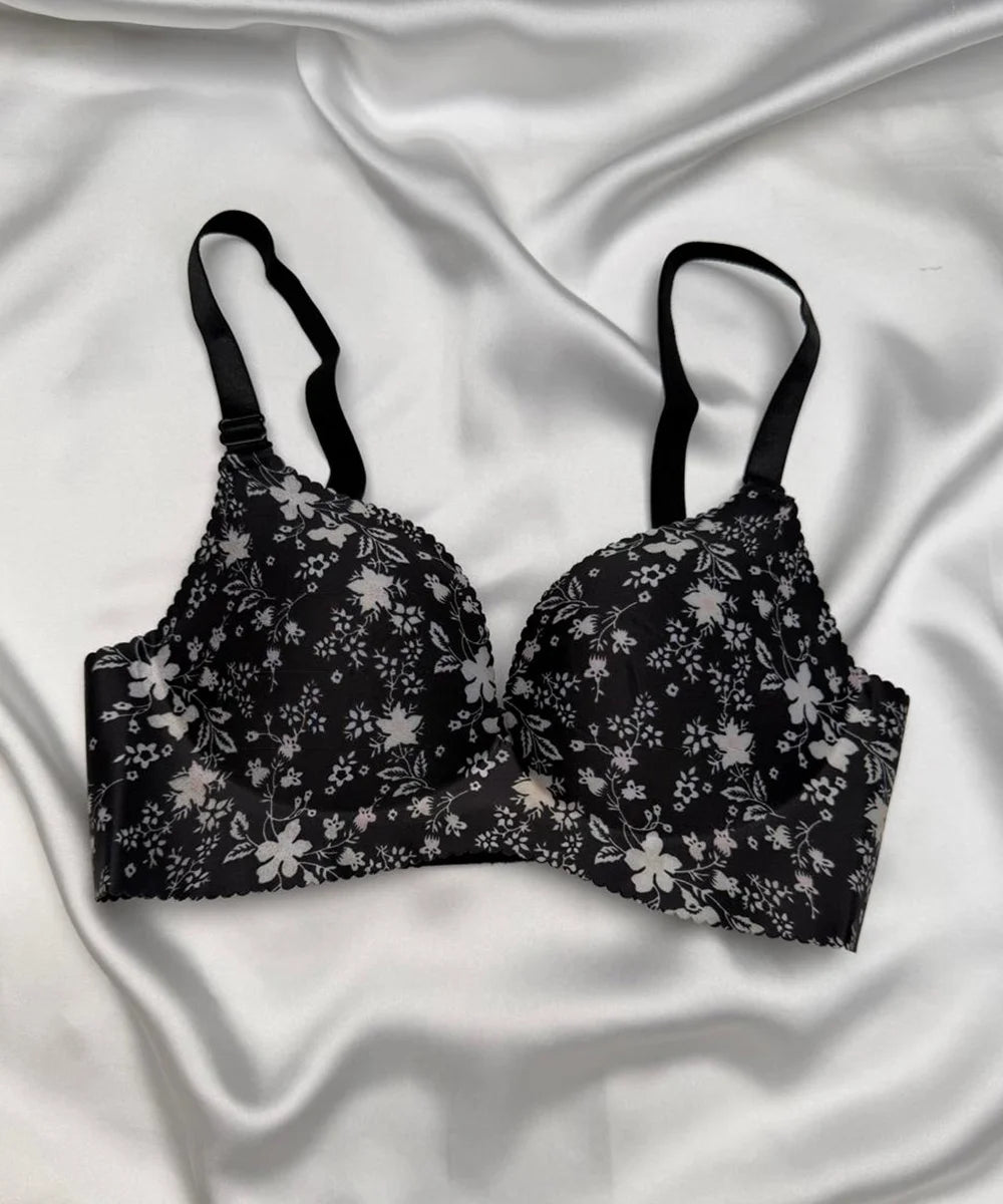 FLOWERS FOAM BRA - 296