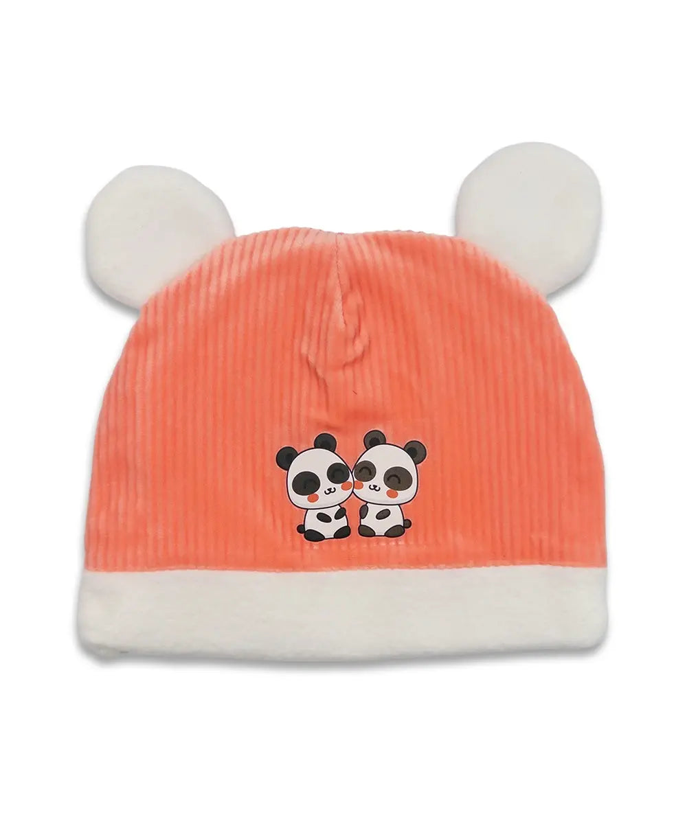 Girls Panda Cozy Cap