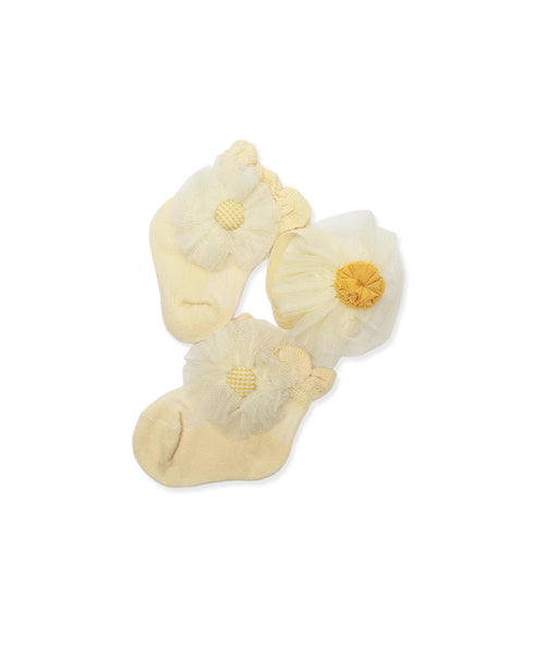 Daisy & Headband Baby Set