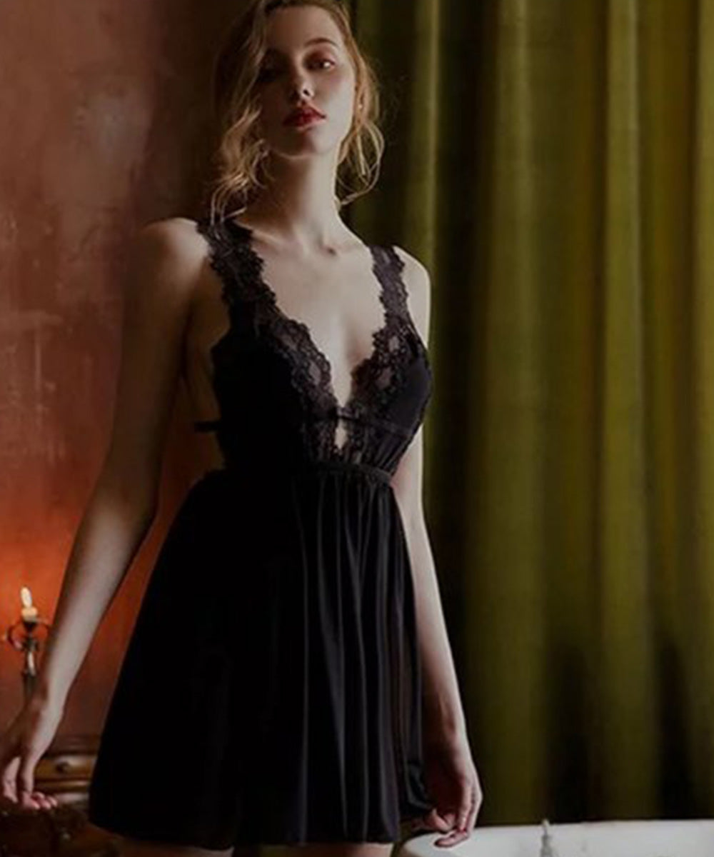 Elegant Lace Babydoll Lingerie