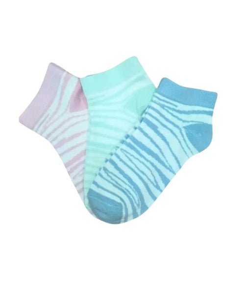 Pastel & Zebra Women's 3-Pack