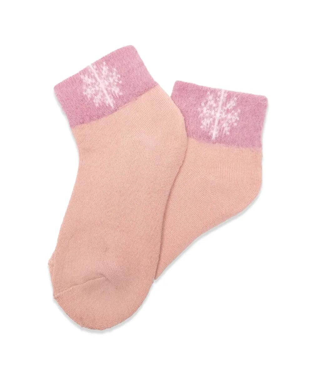 Snowflake Winter Ankle Socks 1 Pair