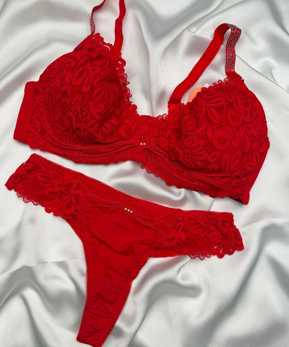 LACE BRA SET - A24110