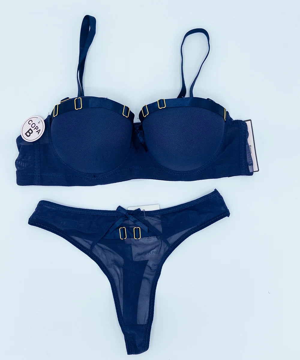 BRA SET WITH NECK LOOP - 55153