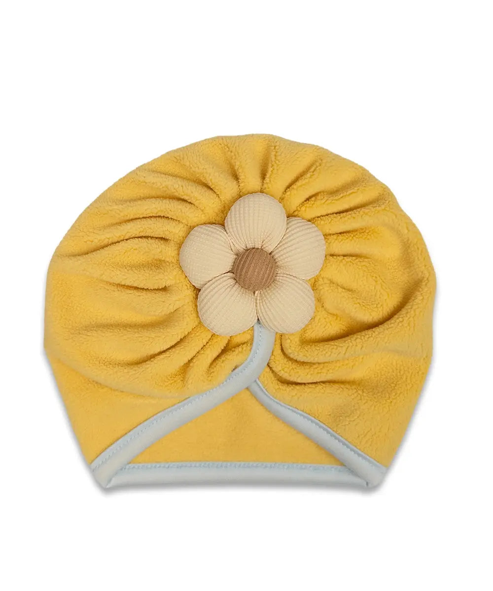 Girls Cozy Flower Bath Turban