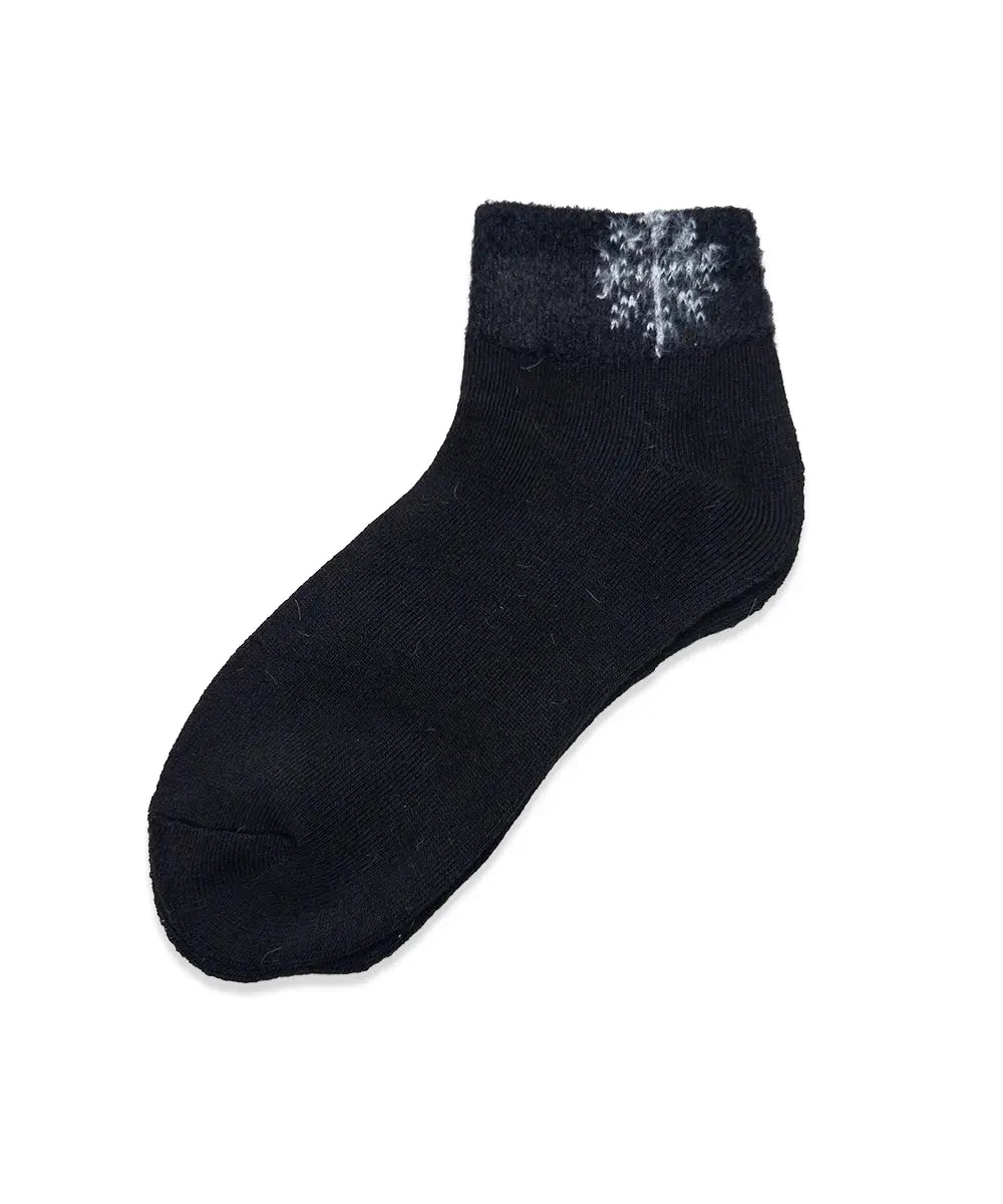 Snowflake Winter Ankle Socks 1 Pair