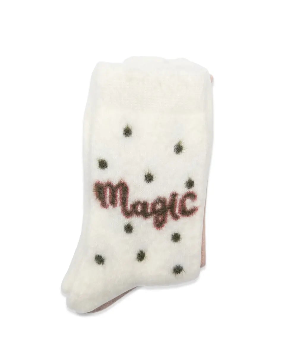 Magic Dots Women’s Towel Socks