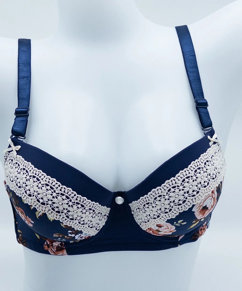 BRA SET FLOWERS - A24004