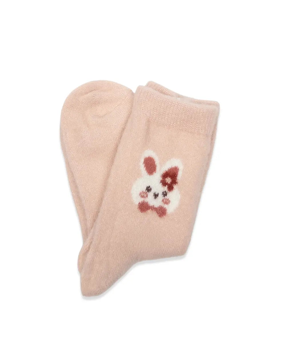 Sweet Bunny Women’s Towel Socks