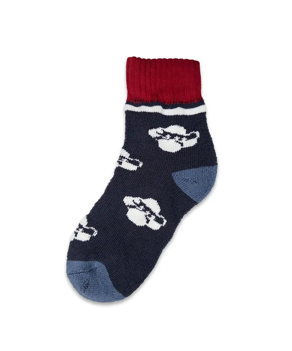 Boys' Nautical Adventure Towel Socks 3-Pack