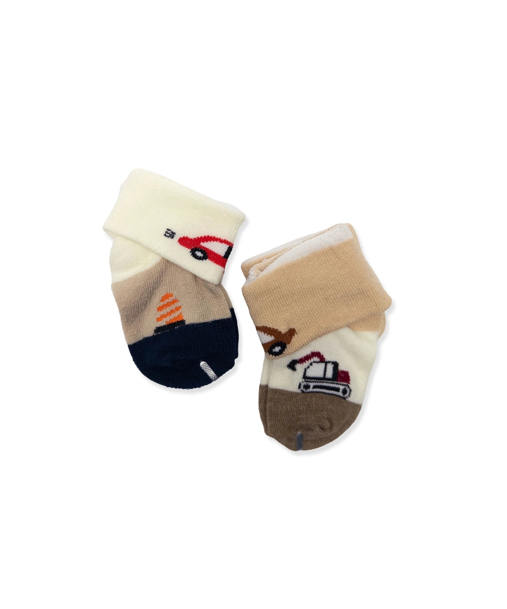 Black & Beige Baby 2-Pack