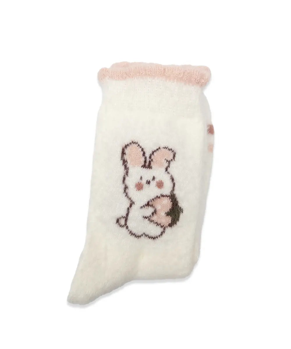 Bunny Hugs Women’s Towel Socks