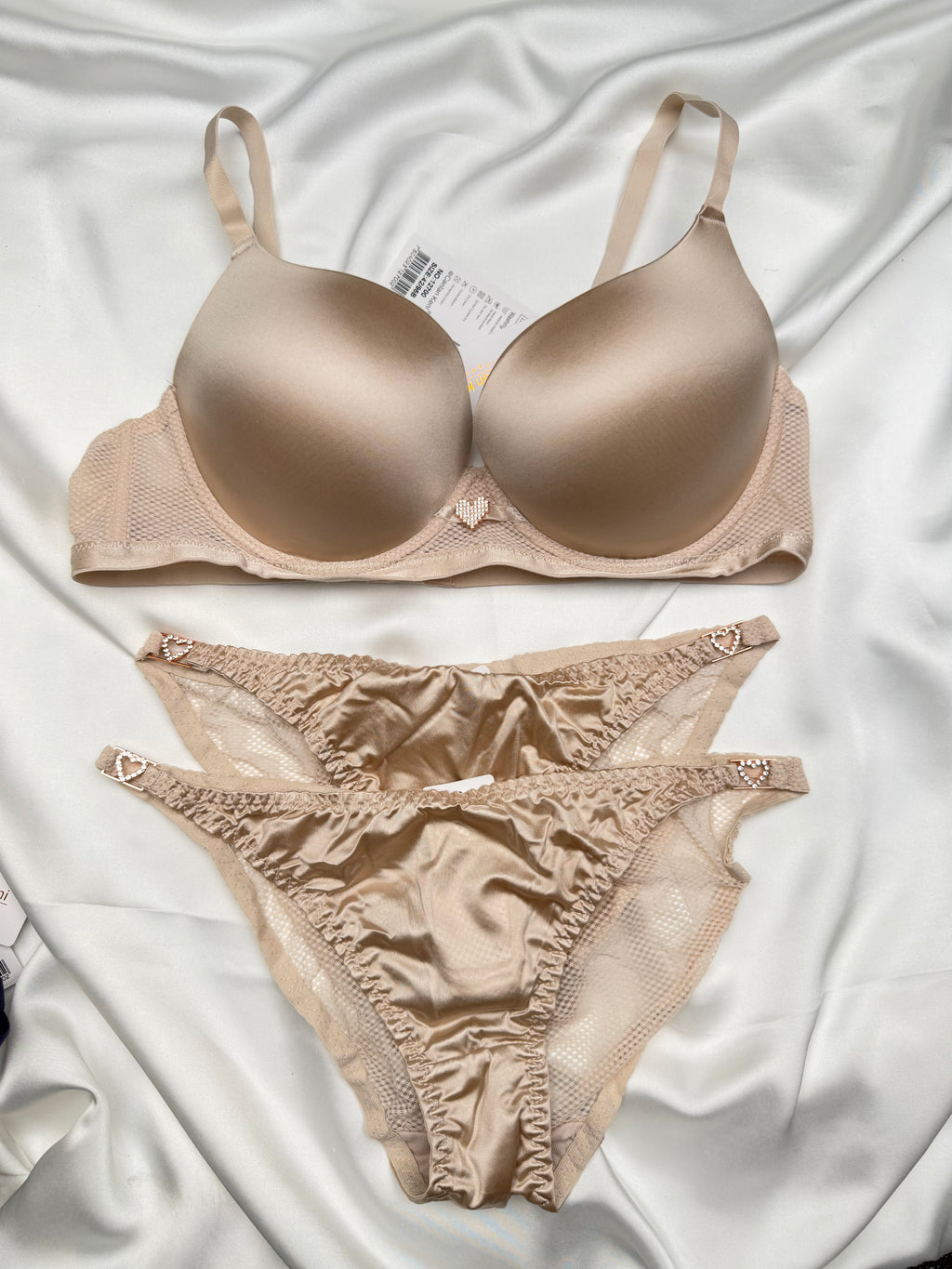 Midnight Navy Lace Bra Set
