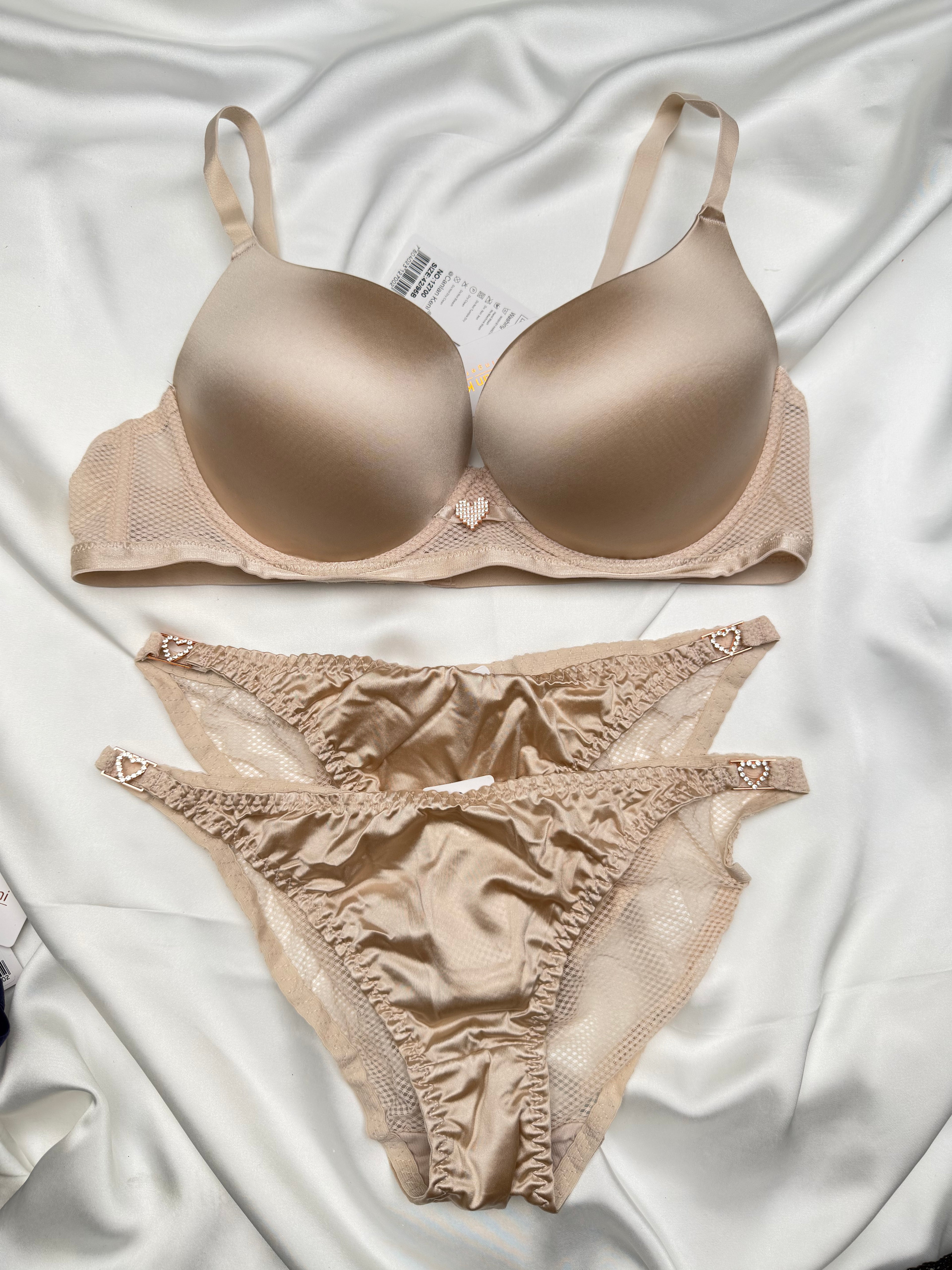 Midnight Navy Lace Bra Set