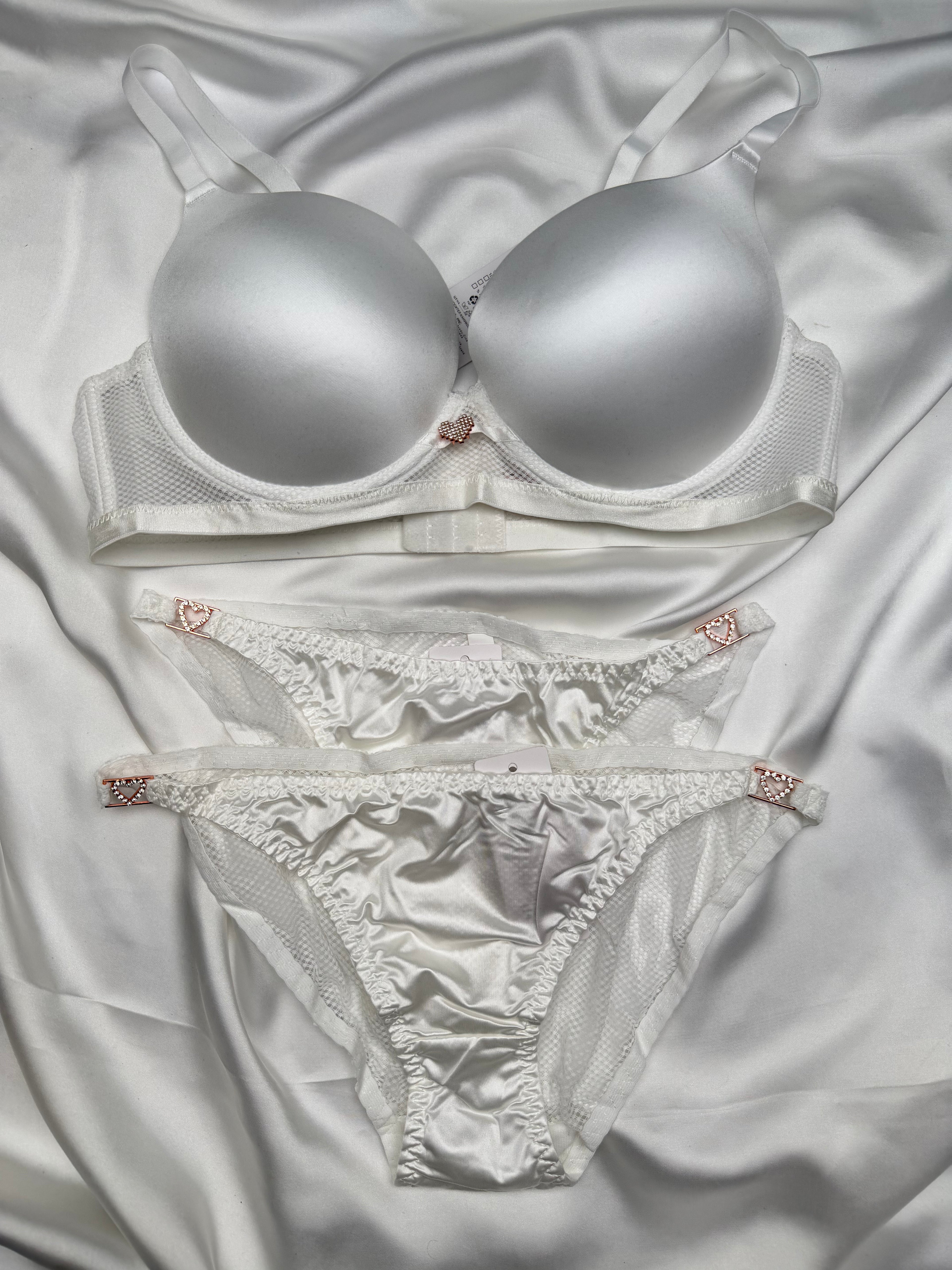 Midnight Navy Lace Bra Set