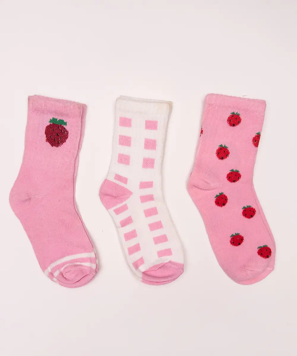 Berry Sweet Sock Pack Of 3