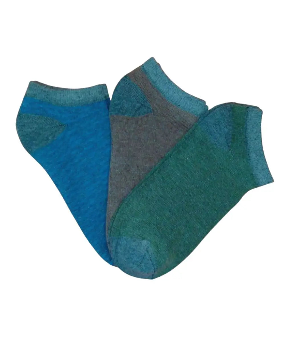 Blue & Teal Women's 3-Pack