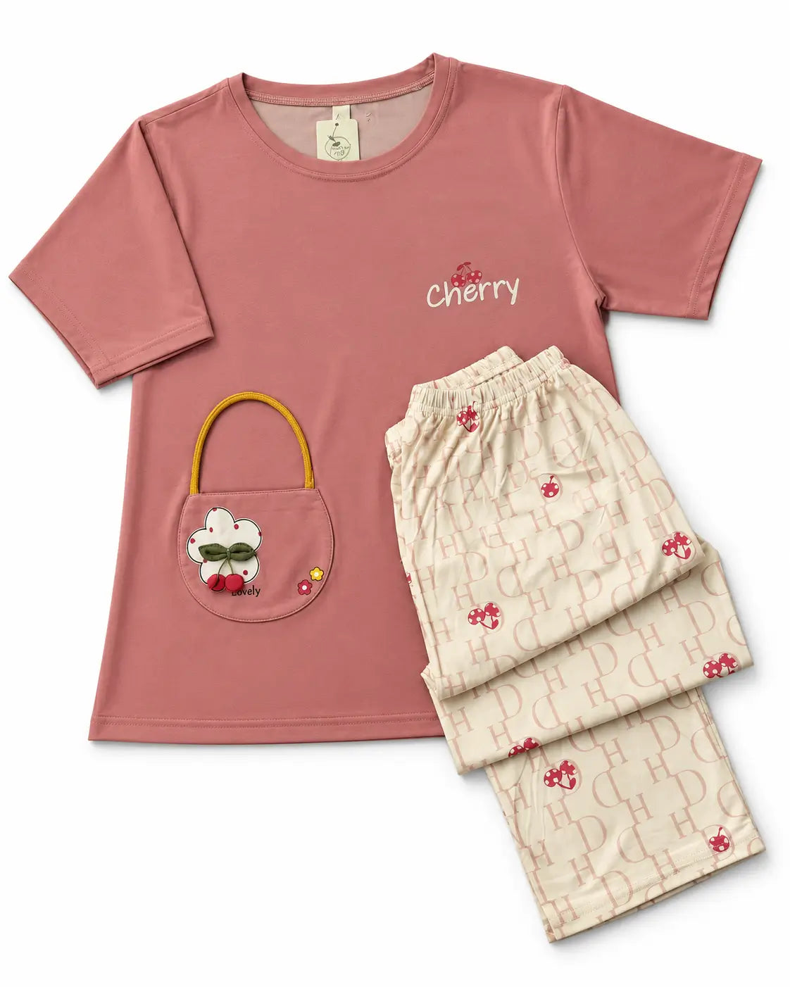 Cherry Love Pajama Set
