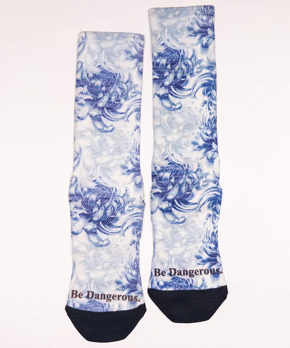 Dangerous Blooms Crew Socks