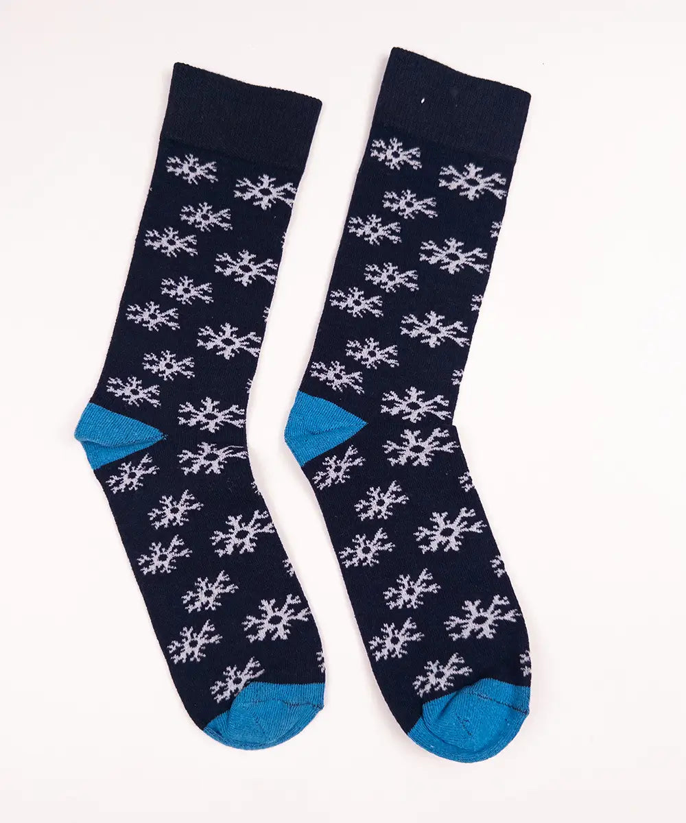 Frosty Forecast Crew Socks