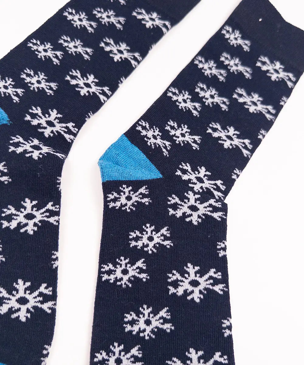 Frosty Forecast Crew Socks