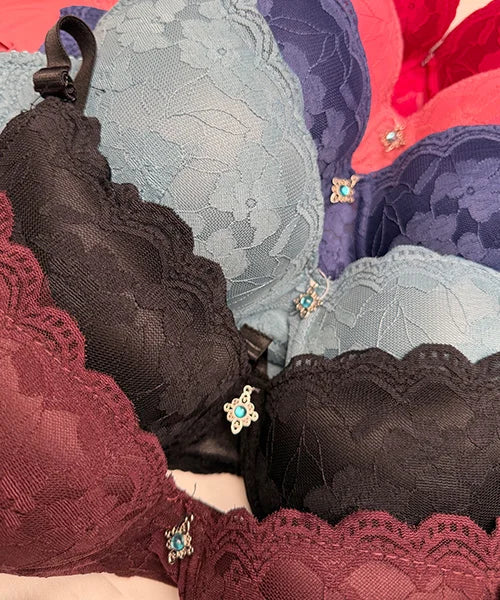 SIMPLE NET BRA SET - 2207
