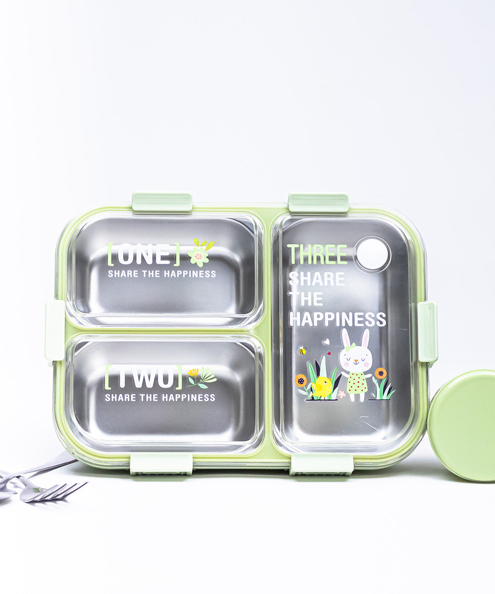 Lunch Box Transparent With More Portions