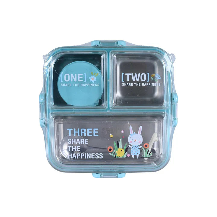Lunch Box Transparent With More Portions