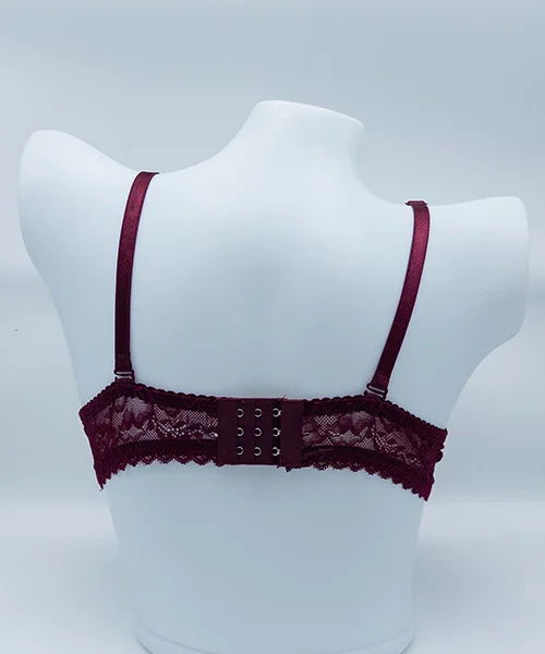 BEADS HOOK PLAIN BRA SET - 86223