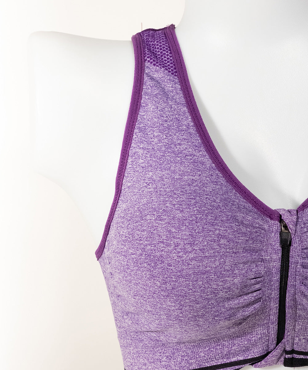 Dynamo Zip Sports Bra