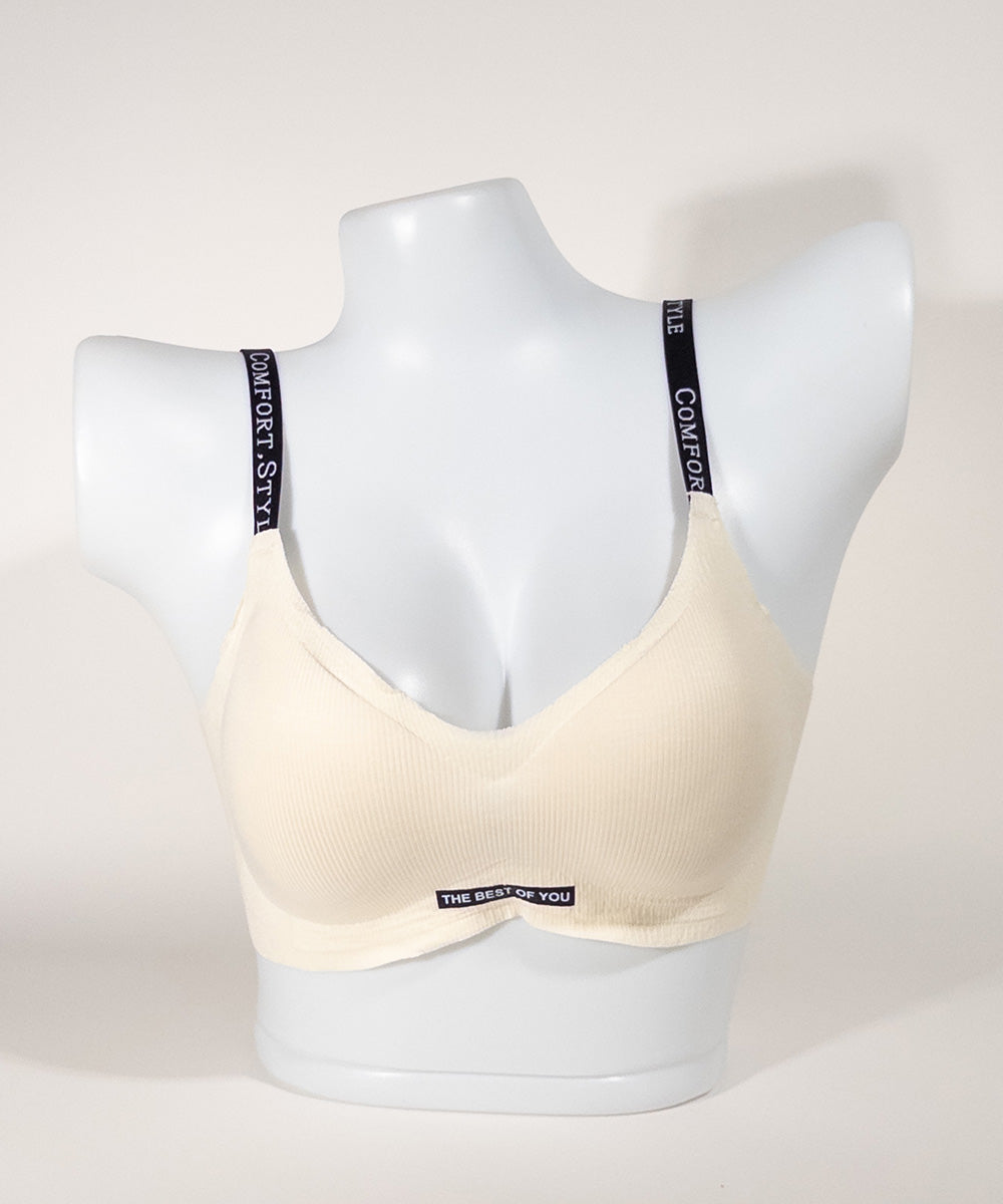 Elevate Ribbed Comfort Bra