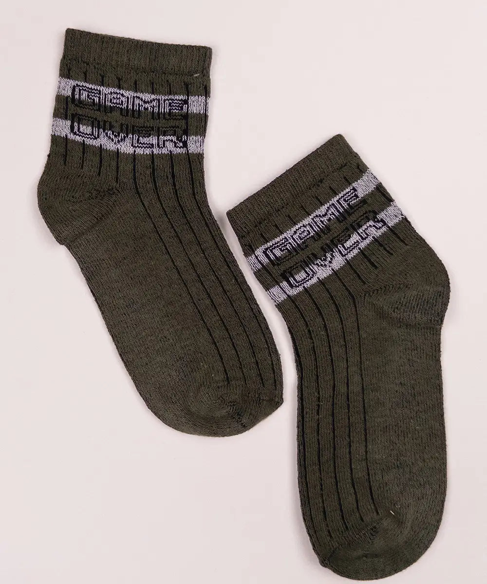 Pixel Player Ribbed 3-Pack