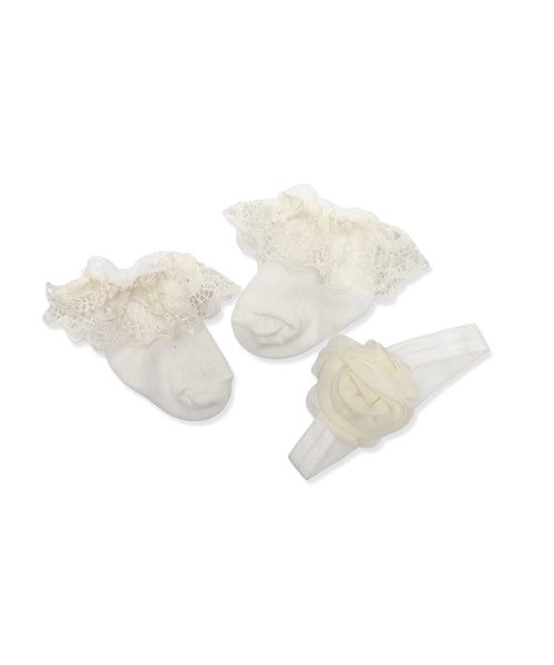 Lace & Rose Baby Set