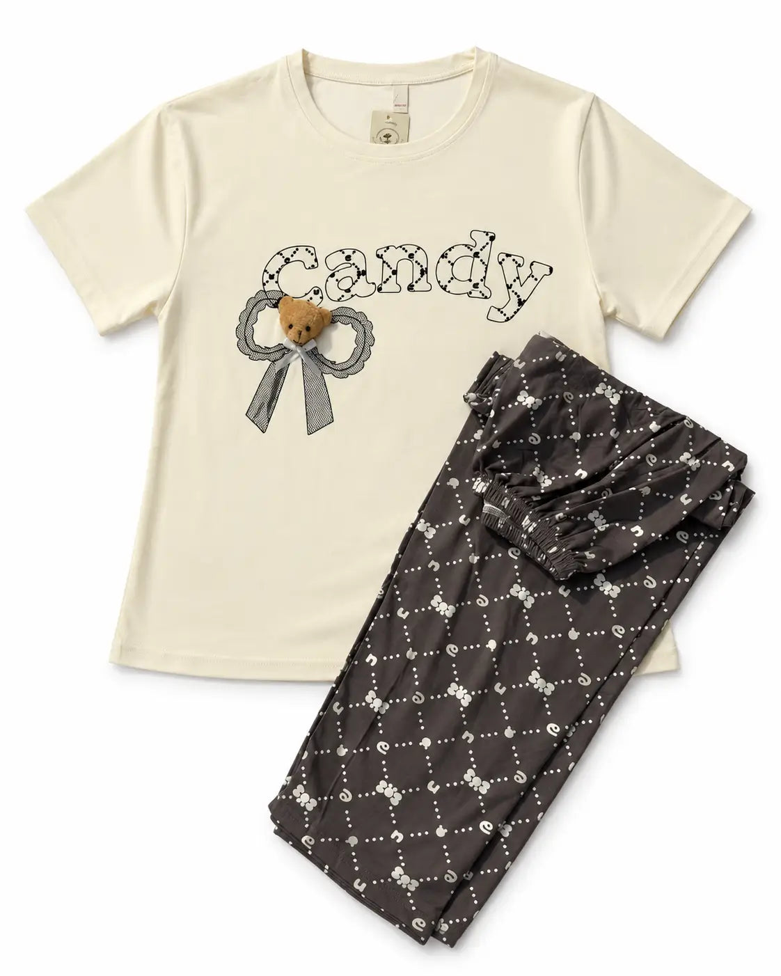 Candy Bear Pajama Set